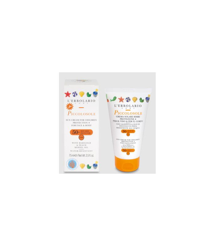 PICCOLOSOLE crema solar infantil SPF 50+ 75ml.