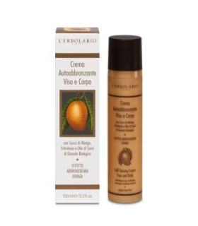 SOLAR crema autobronceadora zumo mango 100ml.