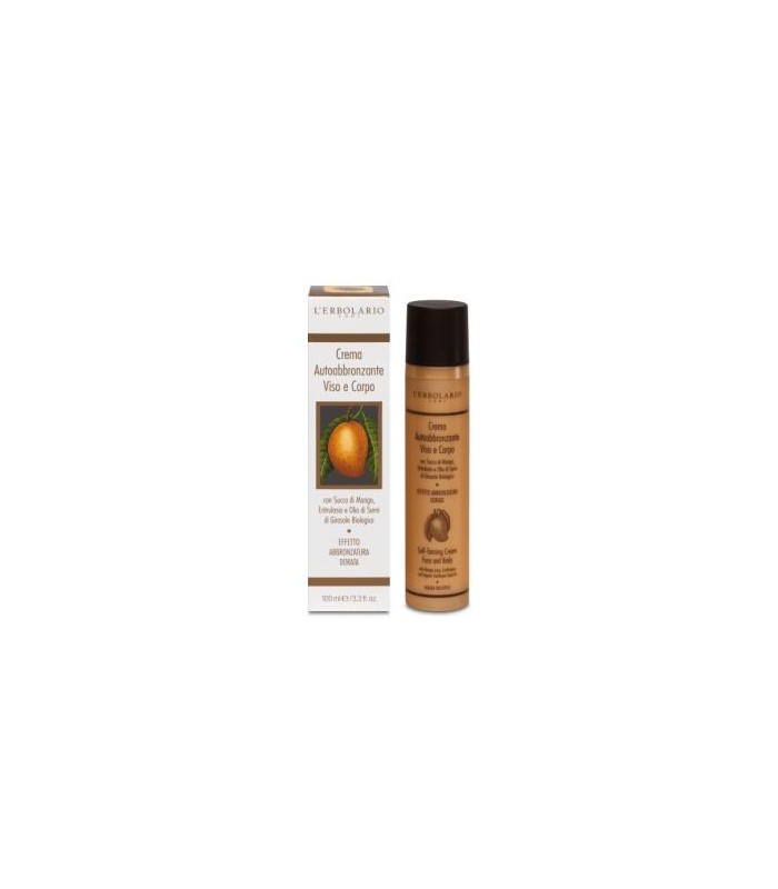 SOLAR crema autobronceadora zumo mango 100ml.