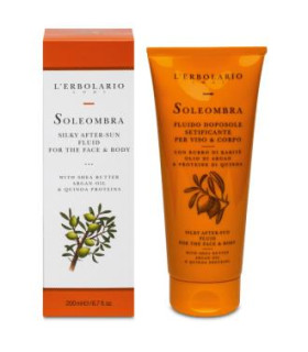 SOLAR after sun fluido cara y cuerpo 200ml.