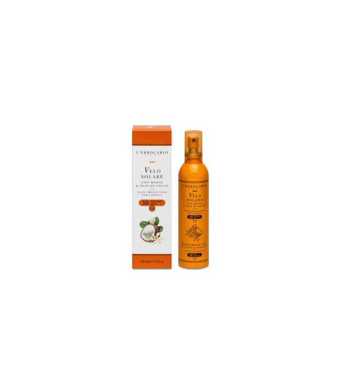 SOLAR velo con monoi y coco SPF10 100ml.