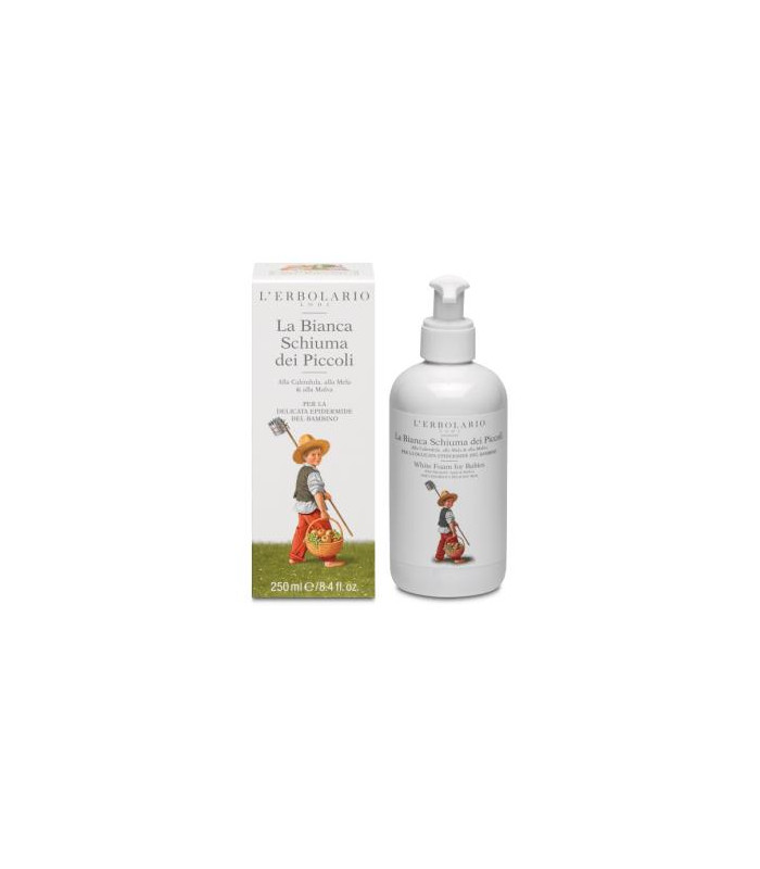 GEL ESPUMA BLANCA niños cuerpo cabello 250ml.