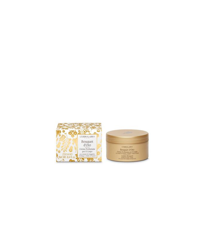 BOUQUET DE ORO crema perfumada cuerpo 250ml.