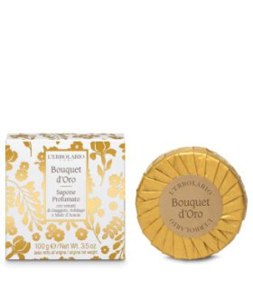 BOUQUET DE ORO jabon perfumado pastilla 100gr.