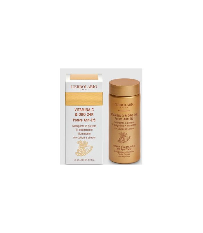 VITAMINA C ORO limpiadora en polvo 35gr.