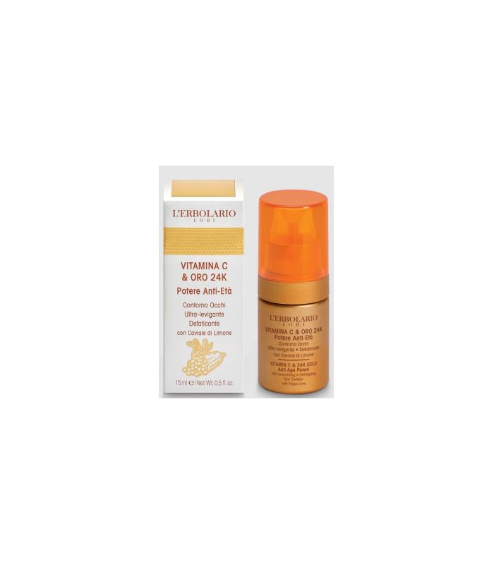 VITAMINA C ORO contorno de ojos 15ml.