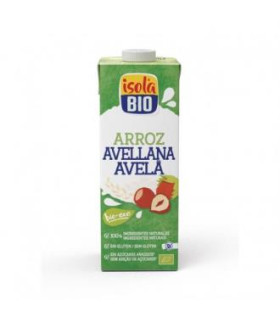 BEBIDA VEGETAL DE ARROZ con avellanas 1lt 6uds BIO