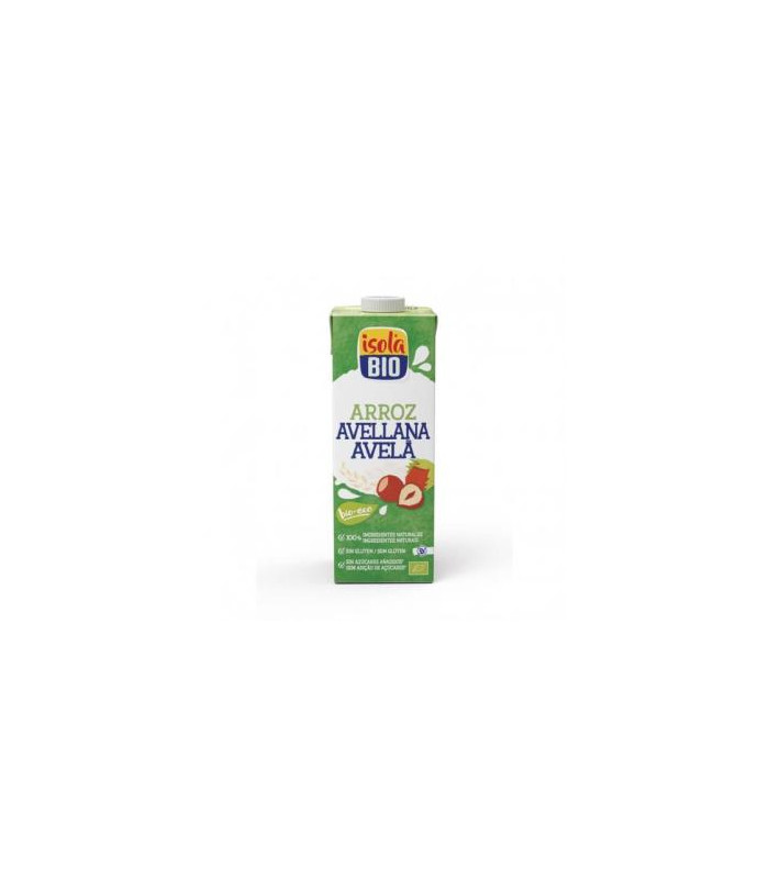 BEBIDA VEGETAL DE ARROZ con avellanas 1lt 6uds BIO