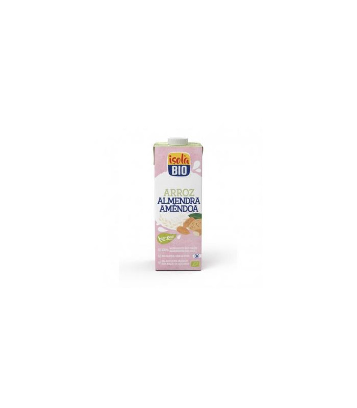 BEBIDA VEGETAL DE ARROZ con almendra 1lt 6uds. S/A
