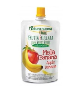 PURE DE MANZANA Y PLATANO 18 uds x  100gr. BIO