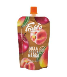 PURE DE MANZANA MELOCOTON Y MANGO 18 uds x 100gr. BIO