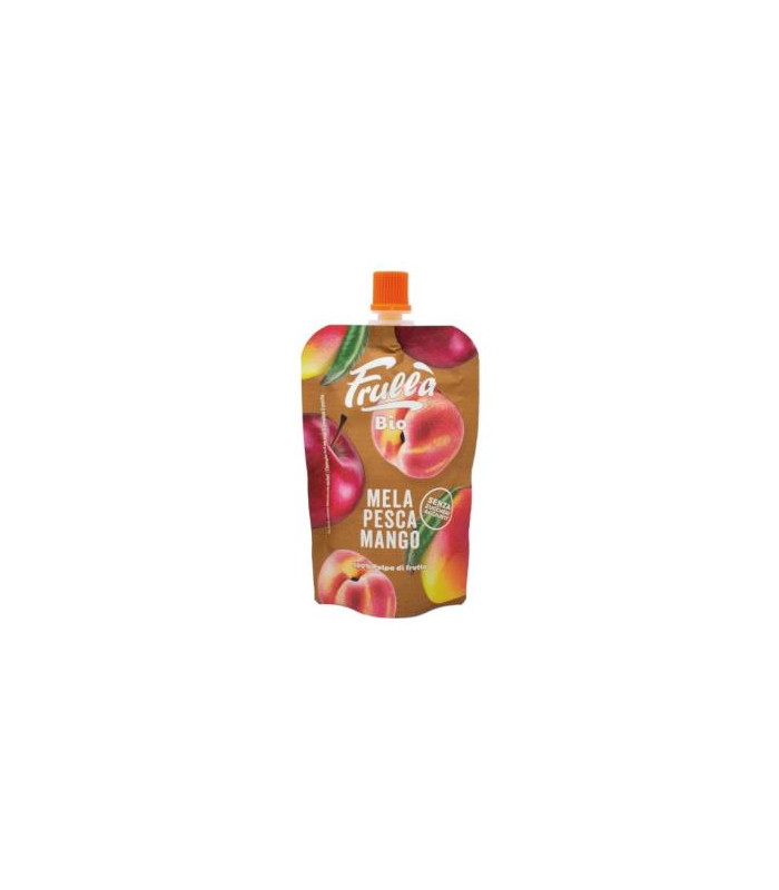 PURE DE MANZANA MELOCOTON Y MANGO 18 uds x 100gr. BIO