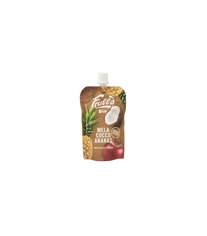PURE DE MANZANA COCO Y PIÑA 18 uds x  100gr. BIO