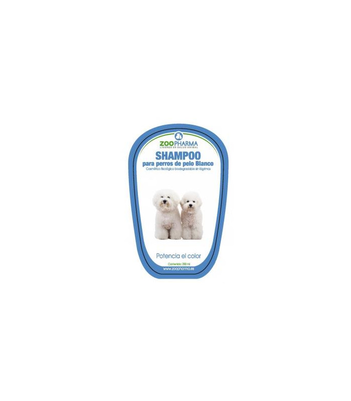 CHAMPU PELO BLANCO perros 250ml.