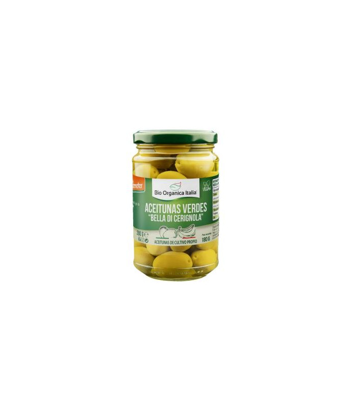 ACEITUNA VERDE gigante 280 gr BIO