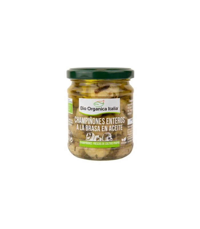 CHAMPIÑONES A LA BRASA en aceite 190 gr BIO