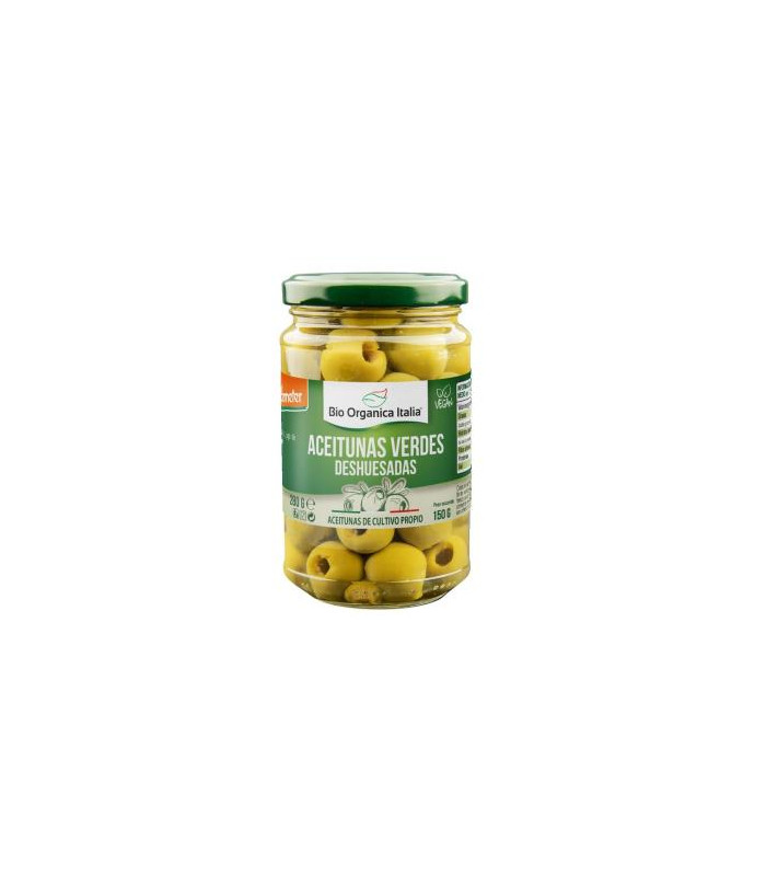 ACEITUNA VERDE deshuesada 280  gr BIO