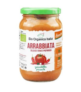 SALSA TOMATE ARRABIATA 345 ml BIO
