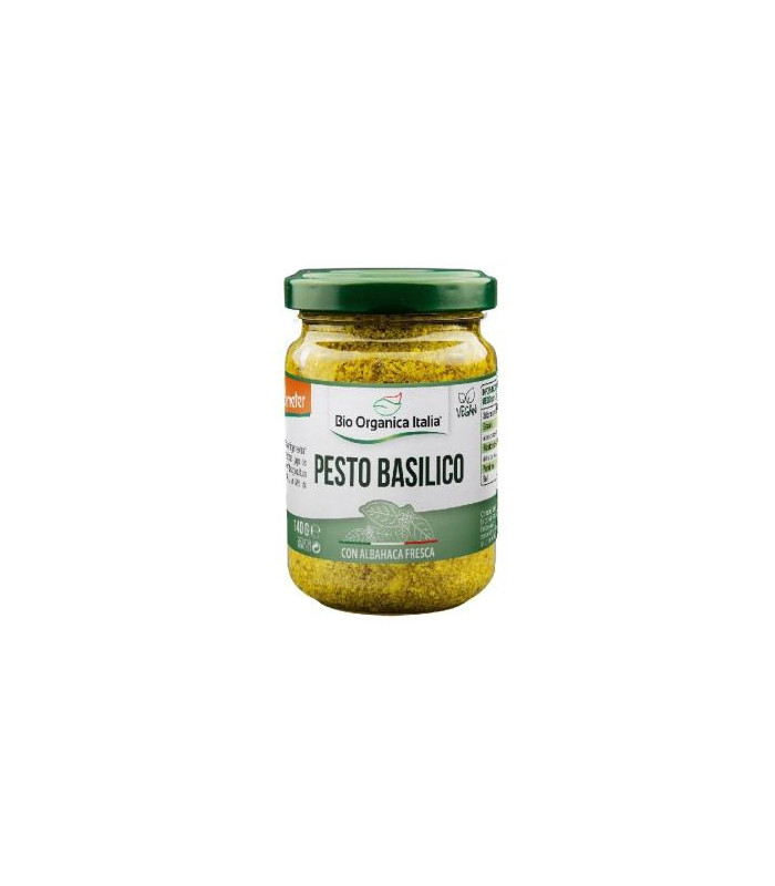 PESTO BASILICO 140gr. DEMETER VEGAN