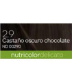 TINTE castaño oscuro chocolate 140ml 2.9 DELICATO