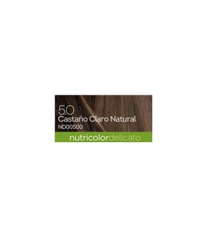 TINTE castaño claro natural  140ml. 5.0 DELICATO