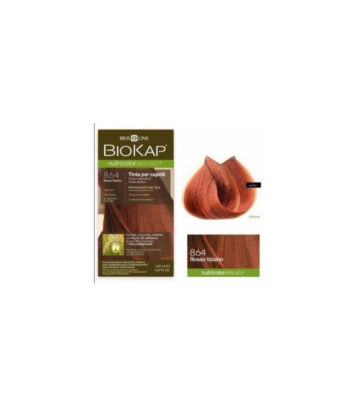 TINTE DELICATO rojo tiziano 8.64 140ml.