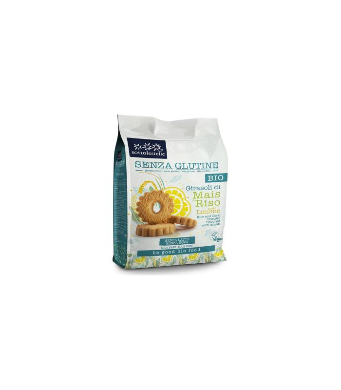 GALLETA MAIZ ARROZ LIMON 250 gr BIO SG