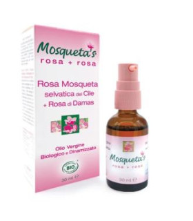 ACEITE DE ROSA MOSQUETA+ROSA DAMASCENA 30ml. BIO