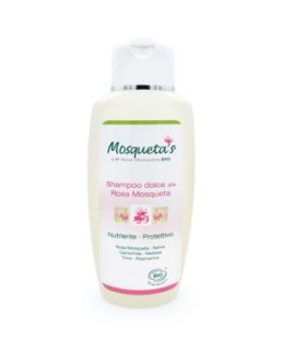 ROSA MOSQUETA champu suave 200ml. BIO