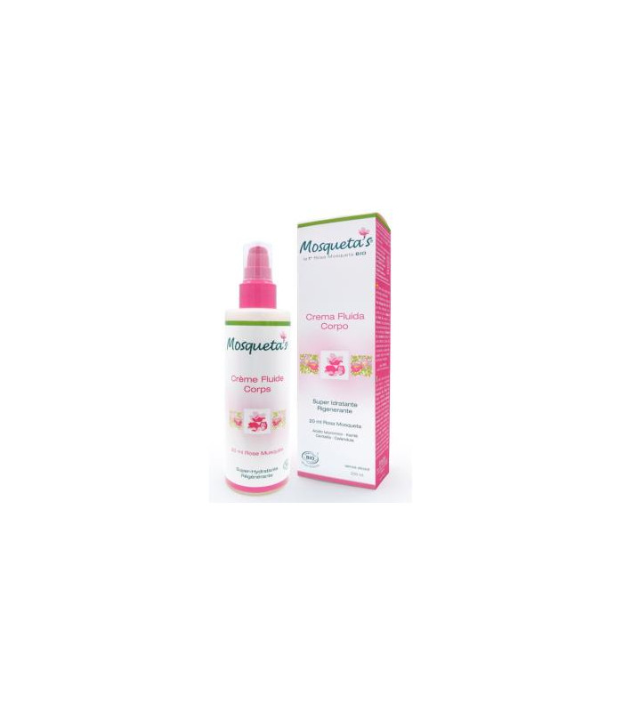 ROSA MOSQUETA crema fluida cuerpo hidratante 200ml
