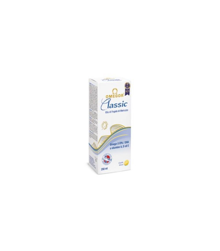 OMEGOR CLASSIC aceite higado bacalao 250ml.