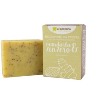 JABON EN PASTILLA almendra y jengibre 100gr.