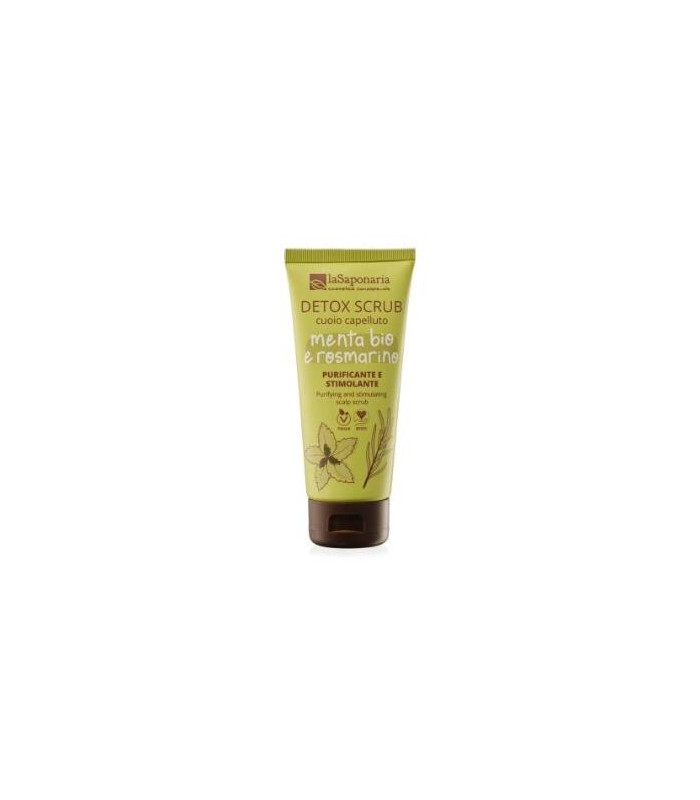 DETOX exfoliante cuero cabelludo  menta-romero 100 ml.