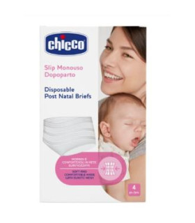 BRAGA MALLA DESECHABLE post parto t/u 4un