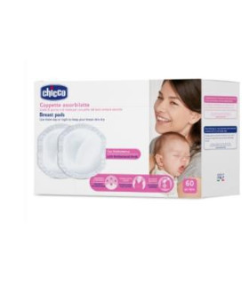 DISCO LACTANCIA absorb desechable antibact 60un