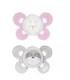 CHUPETE SILICONA PHYSIO COMFORT 0 - 6 M NIÑA 2 U