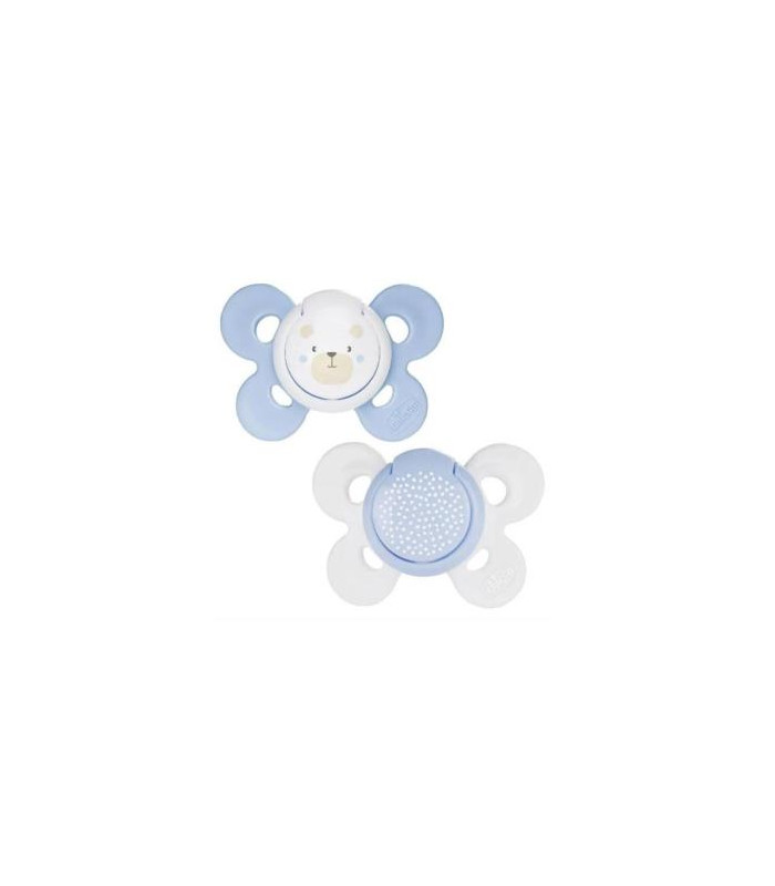 CHUPETE SILICONA PHYSIO COMFORT 0 - 6 M NIÑO 2 U