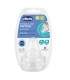 CHICCO TETINA SILICONA FLUJO LENTO PHYSIO + 0 M 2U