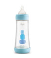 BIBERON PERFECT5 4 M 300 ML SIL azul