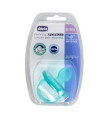 CHUPETE PHYSIO SOFT silicona anat azul 12m +1un