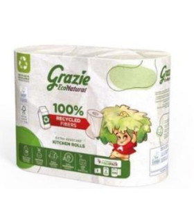 PAPEL COCINA DOBLE CAPA 2 rollos BIO