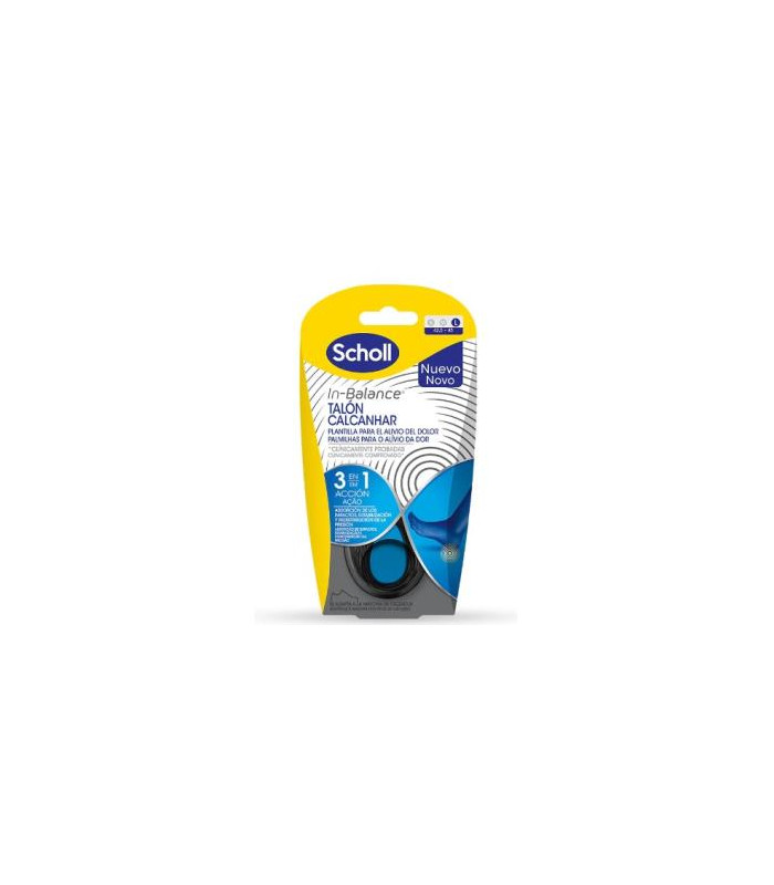 SCHOLL PLANTILLA TALON-TOBILLO T/L 42-45 2 UN