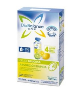 DIABALANCE gel glucosa absorcion rapida limon 4ud.