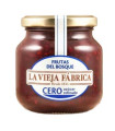 MERMELADA DE FRUTA DEL BOSQUE cero azucar refinado 280 gr