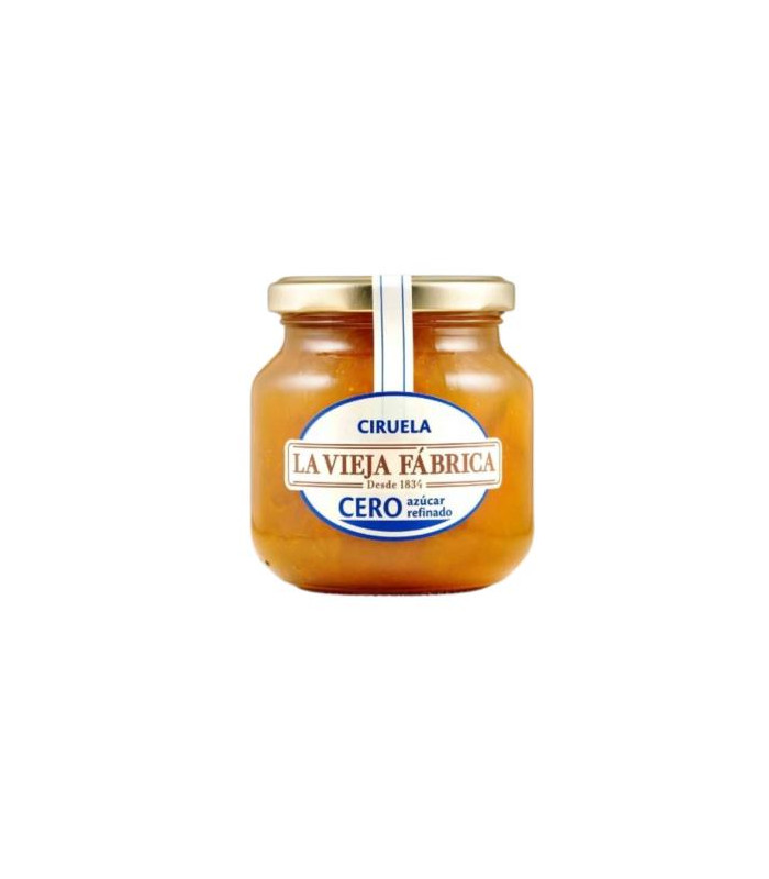 MERMELADA DE CIRUELA cero azucar refinado 280 gr