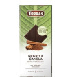 CHOCOLATE NEGRO con canela STEVIA 125gr
