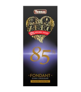 CHOCOLATE CACAO 85% ZERO 100gr