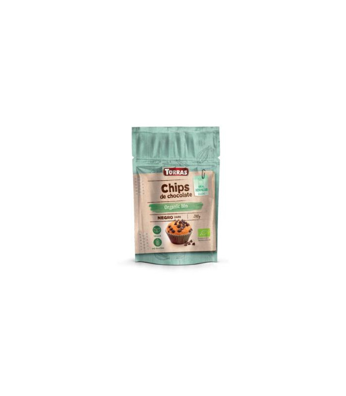 CHIPS DE CHOCOLATE NEGRO mini 200gr.  BIO SG VEGAN