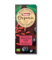 CHOCOLATE NEGRO con bayas goji -açai 100gr. BIO SG