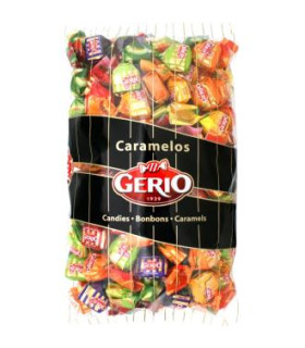 CARAMELO RELLENO FRUTAS 8 sabores 1kg.